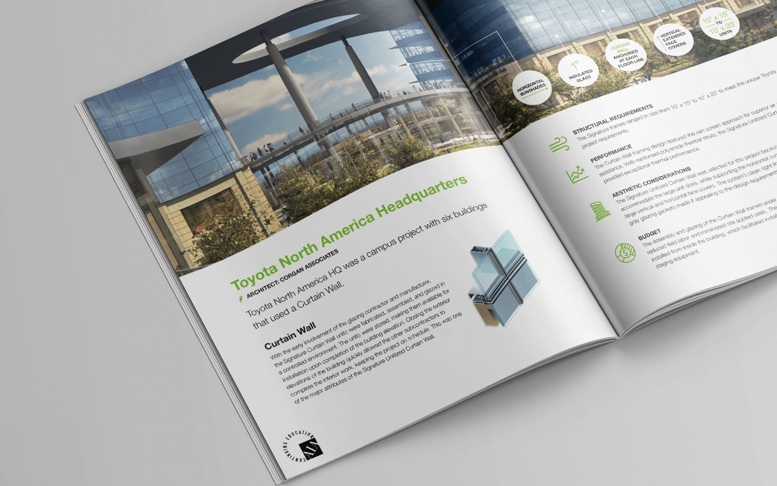 Client case study design and layout