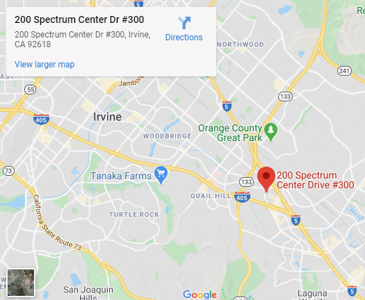 irvine-map-location
