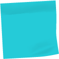 post-it-blue